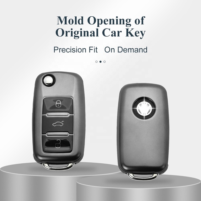 High Quality Customized Design TPU Key Case Vehicle Keys for Volkswagen TPU Car Key Fob Cover Protective