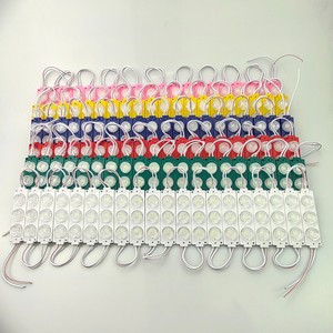 Công suất cao 12V SMD 2835 3030 3 ống kính mô-đun <span class=keywords><strong>LED</strong></span> ngoài trời IP67 quảng cáo hiển thị dấu hiệu đơn sắc <span class=keywords><strong>Led</strong></span> mô-đun - Product Image 1