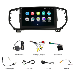 ระบบนำทาง GPS Android 15 สำหรับ Kia Sportage Kx5 ปี 2016-2019 รองรับ Android Auto และ CarPlay หน้าจอสัมผัส พร้อม WiFi ในตัว รองรับ 3G/4G แผนที่ทั่วโลก - Product Image 3