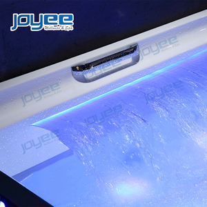 JOYEE nuevo diseño <span class=keywords><strong>cascada</strong></span> whirlpool rectángulo bañeras de hidromasaje portátil cubierta grande masaje jacuzzi interior spas - Product Image 4