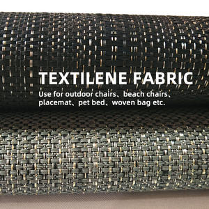 STARUNK <span class=keywords><strong>Grande</strong></span> résistance à la déchirure Grand rouleau noir gris polyester Teslin Mesh Textile Tissu polyester enduit - Product Image 3