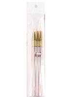 Lot de 3 stylos de nail art or rose pour dessin de lignes, pinceaux liner et stylos graffiti