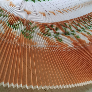 Mosquitera plisada moderna a precio de fábrica, Material de malla de poliéster, mosquitera plisada para ventanas y puertas plegables - Product Image 3