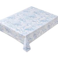 Nappe de table PVC de luxe à motif floral nordique, taille et couleur personnalisables, imperméable, anti-taches, serviette de thé multi-usage, décoration pour fêtes intérieures