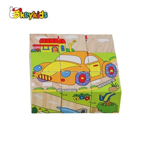 Jeu <span class=keywords><strong>de</strong></span> puzzle <span class=keywords><strong>cube</strong></span> en bois à 6 faces, <span class=keywords><strong>cube</strong></span> personnalisable pour enfants, W14F069, pièces - Product Image 3