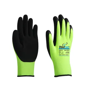 Рабочие перчатки из ПУ кожи, с защитой от порезов, уровень 5