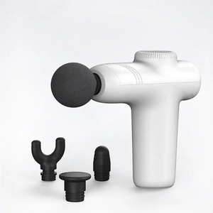 NUEVO Masajeador de Mano, Mini Pistola de Masaje, Masajeador Corporal Vibratorio, Inalámbrico, Carcasa de ABS, Dispositivo de Masaje con 4 Cabezales - Product Image 4