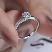 Messi – bagues en or MSR-1044 pour femme, bijoux en or véritable 18k