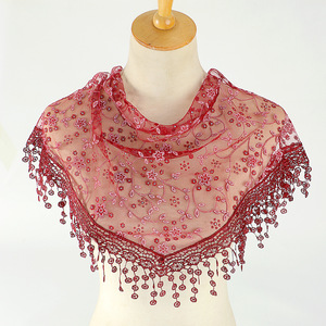 <span class=keywords><strong>Voile</strong></span> catholique en dentelle 22 couleurs, prêt à être expédié, pour la chapelle, l'église, châle, couvre-chef, écharpe florale, châle de messe avec pompons - Product Image 3