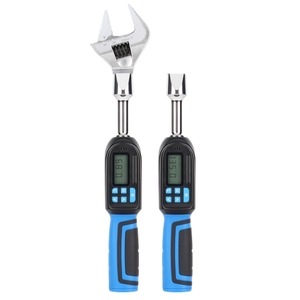 Llave Dinamométrica Digital Electrónica de 1/4" y 1/2" con Pantalla Digital, Cabezal Reemplazable, 6.8-135 Nm, Precisión del 2%, Llave Ajustable de Alto Torque Preestablecido - Product Image 2