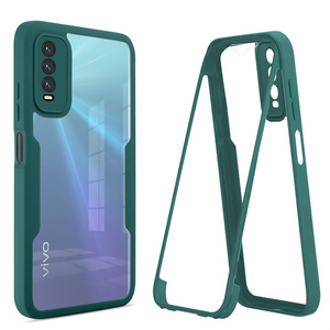 Coque de protection transparente Lichicase tout compris avec découpe de précision et protection antichute aux quatre coins pour VIVO S50 V70 Y05 Y11D - Product Image 6