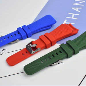 Correa de silicona para <span class=keywords><strong>Samsung</strong></span> Galaxy <span class=keywords><strong>Watch</strong></span> 3/46mm/42mm/Active 2/Gear S3 Frontier/S2/Sport 20mm 22mm banda compatible inteligente - Product Image 4