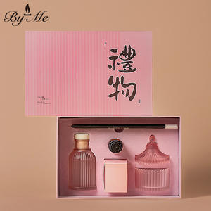 Coffret Cadeau Rose Personnalisé pour la Saint-Valentin : Diffuseur d'Huiles Essentielles en Pierre de Cristal et Ensemble Diffuseur à Bâtonnets – Vente en Gros - Product Image 4