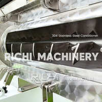 RICHI Fabrication directe, machine à granulés d'alfalfa pour aliments, 1-2t/h, herbe verte pour lapins