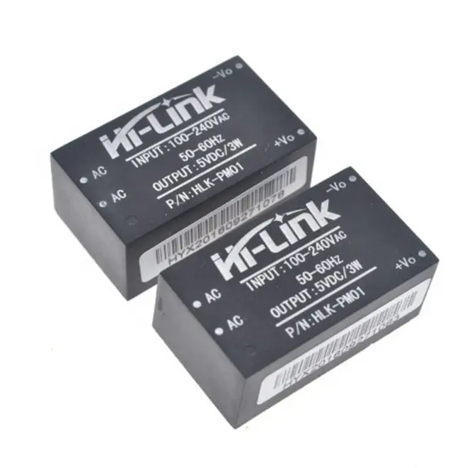 Оригинальный HLK-PM01 220 В до 5 В 3,3 В AC DC 3 Вт изолированный понижающий модуль питания ac dc