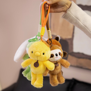 Serie <span class=keywords><strong>Zoo</strong></span> <span class=keywords><strong>di</strong></span> Statuette <span class=keywords><strong>di</strong></span> Animali Realistiche e Carine all'Ingrosso, Ciondoli per Borse, Decorazioni e Regali - Product Image 3