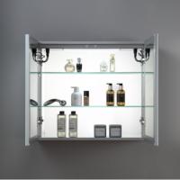 Moderno Gabinete con Espejo LED para Baño, con Interruptor Táctil, Luz Ajustable de 3000K-6000K, Marco de Aluminio, Clasificación IP54, para Maquillaje