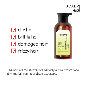 YOGI Hydrating Macadamia Oil <b>Shampoo</b> Sulfate-Free Moisturizing Hair <b>Shampoo</b> Manufacturer - Product Image 3