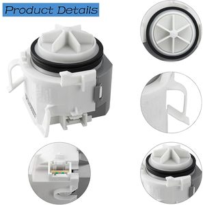 00631200 Bomba de Desagüe para Lavavajillas DC 37 a 80 V Compatible con Algunos Lavavajillas Bosch - Product Image 3