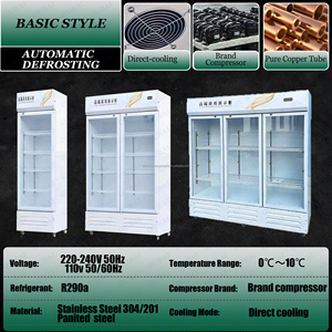 2 door display bottle cooler <b>bar</b> beer cooler machine pearl <b>drink</b> cooler cooler room freezer - Product Image 3