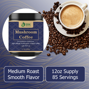 Factory Wholesale Mushroom Coffee Sodium Powder Support Custom Mushrooms High Brain Immune Easily Mixable Ingredients Coffee - Product Image 6