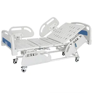 311PN Electric Hospital Bed Multifunctional Medical Hospital Care Bed With Infusion Pole