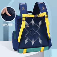 2025 baru grosir ransel Sekolah Anak Oxford multiwarna dengan pelindung tulang belakang/tahan air/tas ponsel antiaus