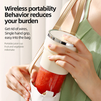 Draagbare USB-batterij 350ML Mini-sapblender Multifunctionele huishoudelijke sinaasappelpers Fruitmixer Menggereedschap