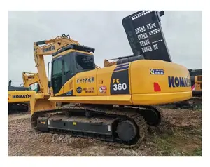 Good quality Used Hydraulic Excavator 36 Ton Crawler Komatsu PC360-7, Heavy duty Komatsu PC360-7 big excavator