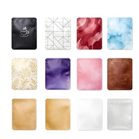 Sachets de café suspendus personnalisés en stock avec papier kraft et feuille d'aluminium pour l'emballage du café moulu, pour usage manuel (pour le café filtre)