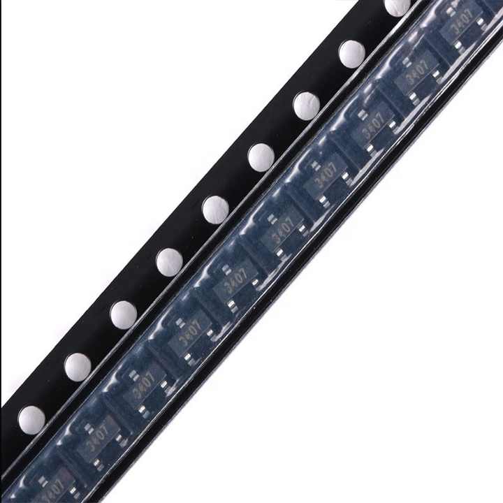 Новый и оригинальный Шелковый экран 3407 SMD транзистор CJ3407 SOT-23 ...