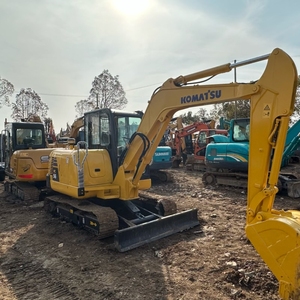 Excavadora Komatsu Pc 56-7 usada, retroexcavadora hidráulica sobre orugas de 5 toneladas, excavadora Komatsu de segunda mano, Komatsu de segunda mano, máquina de excavación, excavadora de segunda mano - Product Image 5