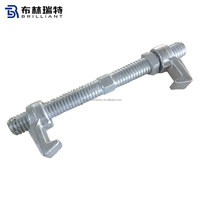 Pince de fixation de pont de tension pour conteneur, galvanisée à chaud, 260 mm, vente en gros d'usine OEM