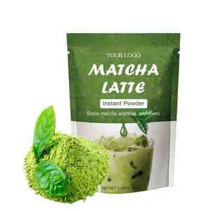 Частная Этикетка OEM Органическая здоровая суперпища маття латте Микс зеленый чай маття чай латте порошок