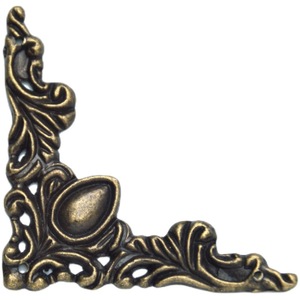 European Style Metal <b>Corner</b> <b>Protector</b> Bronze L Shape Hardware Accessory for Furniture Decor - Product Image 3
