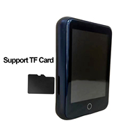Lecteur MP3 avec écran 2,4 pouces, 4G/64/128 Go, E-Book, photos, vidéos, musique, radio FM, haut-parleur BT, lecteur MP3/4 pour l'étude, la course à pied, le sport, cadeaux