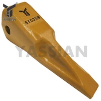 D155 bulldozer ripper seau dents matériel 6y0359 9w24519w2452 6725278 bofors seau dents et adaptateurs dents