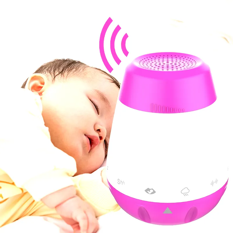 新しいデザイン睡眠療法赤ちゃん睡眠補助ホワイトノイズマシン6つのなだめるような音と競争力のある価格