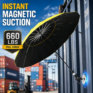 บริษัทไฟฟ้า HVAC umbrella electrical นิยมใช้ร่มสนามแบบมีฐานแม่เหล็ก ฐานแม่เหล็กแรงดูดสูง - Product Image 2