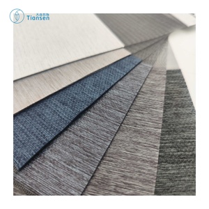 Stores zébrés horizontaux en polyester de luxe, intégrés, manuels, occultants, en <span class=keywords><strong>maille</strong></span>, pour fenêtre, protection solaire UV - Product Image 3