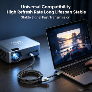 8K 60Hz HDMI 2.1 电缆 4K 240Hz 超高清 HDR 编织 HDMI 电缆 高速高清电视线 适用于 PS5 PS4 Xbox 显示器 电视 投影仪 游戏 - Product Image 3