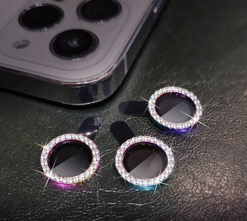 Diamante cubierta de la Lente de la cámara