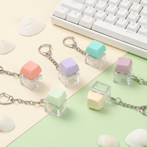 CCH Customized <b>LED</b> light <b>keyboard</b> keychain as a creative promotional and commemorative gift - Product Image 1
