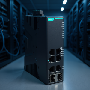 Moxa SDS-G3006-4PoE-2GTXSFP Gigabit <b>PoE</b> Managed <b>Switch</b> Enterprise Industrial Networking - Product Image 3