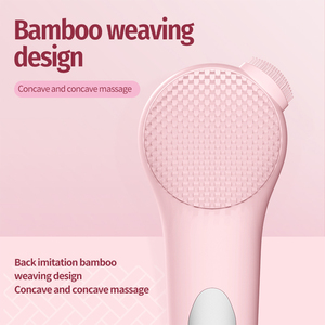 <span class=keywords><strong>Brosse</strong></span> <span class=keywords><strong>nettoyante</strong></span> faciale électrique portable en silicone étanche avec vibration pour un nettoyage en profondeur des pores et une exfoliation pour les soins de la peau - Product Image 5