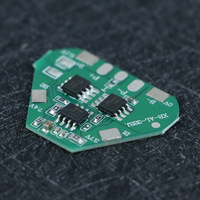 Circuito de Protección de Batería Triangular BMS 3S 18650 11.1V 5A 7A para Paquete de Baterías de Litio en Paralelo, Montaje Superior, Venta al Por Mayor de Fábrica