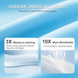 Couette double face gris respirante et rafraîchissante, insert de couette doux et technologique - Product Image 5