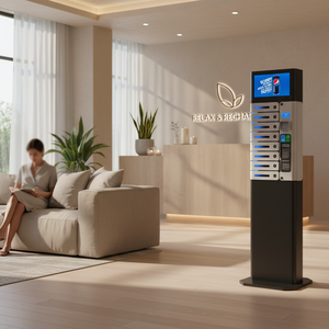 Gabinete de Carga Rápida para Teléfonos MIA Pro de 8 Bahías con Salida de 5V/2.4A en Cada Bahía y Carga Súper Rápida Opcional PD20W 40W - Product Image 4