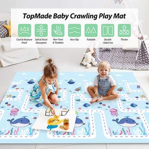 Pliable bébé <span class=keywords><strong>mousse</strong></span> <span class=keywords><strong>tapis</strong></span> de jeu Xpe enfants ramper <span class=keywords><strong>tapis</strong></span> <span class=keywords><strong>Puzzle</strong></span> éducatif enfants activité <span class=keywords><strong>tapis</strong></span> pliant couverture sol <span class=keywords><strong>jeux</strong></span> jouets - Product Image 3