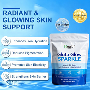 Poudre de Glutathion à Dissolution Instantanée OEM pour Boisson, Éclaircissement et Blanchiment de la Peau, Antioxydant, Marque Privée, Supplément GMP en Gros - Product Image 4